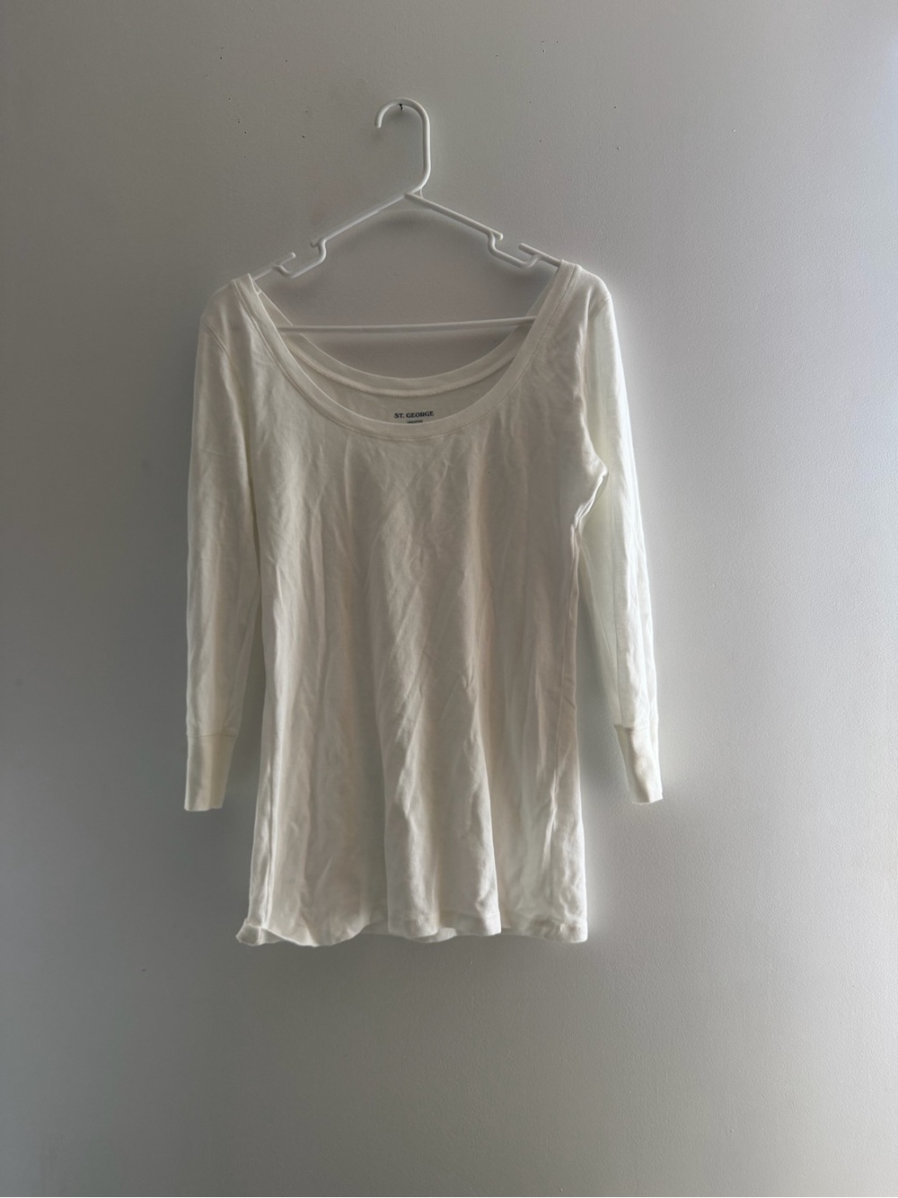 St George Long Sleeve Scoop Neck Top